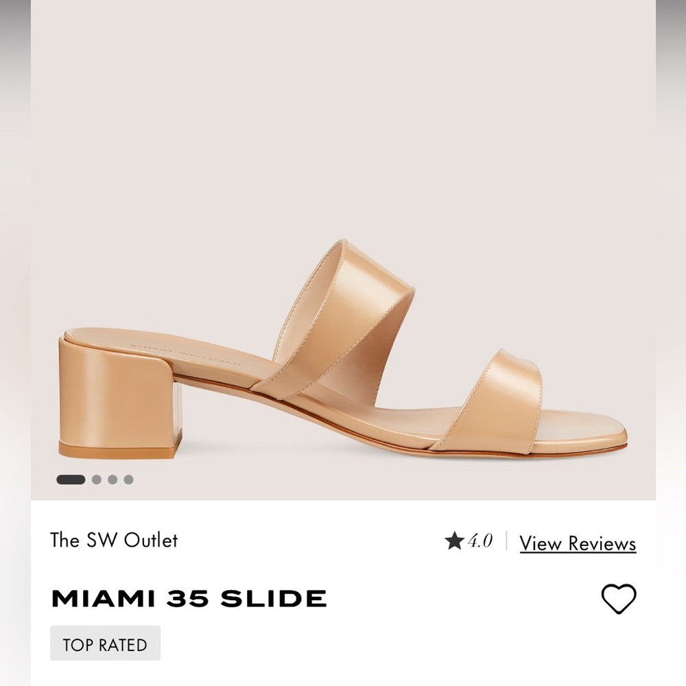 Stuart Weitzman slide
